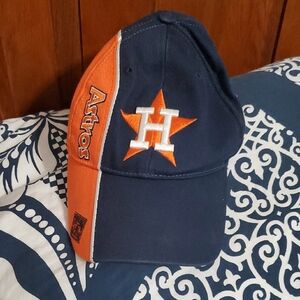 Astros Navy and Orange Cap